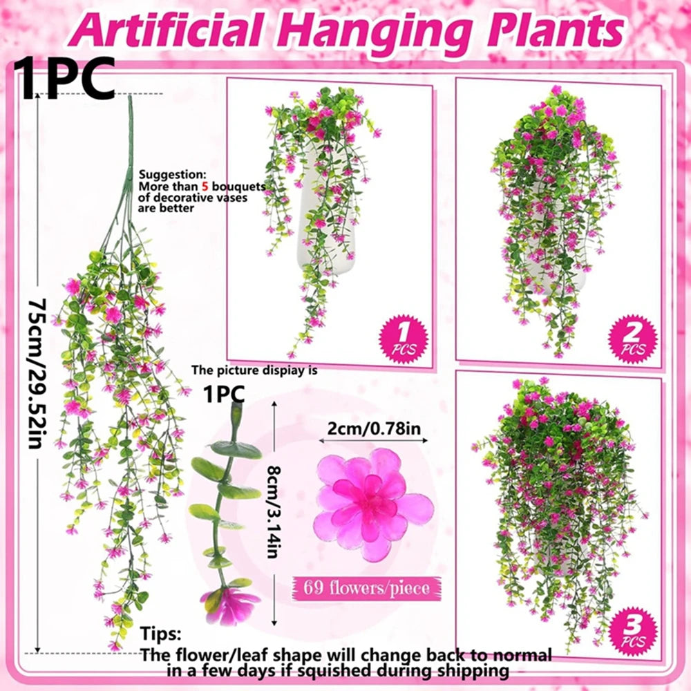 Plantes Artificielles Eucalyptus Camélia - Décor Maison et Jardin