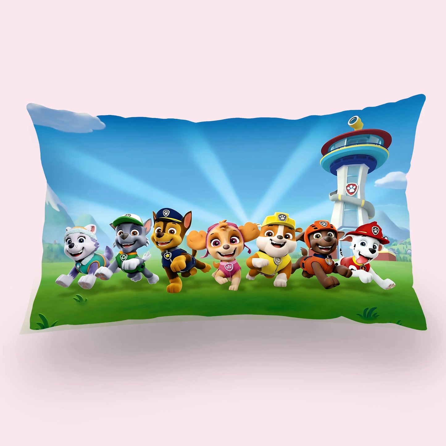 Taie d'oreiller Double Face Hot Dogs P-Paws - Décoration Maison