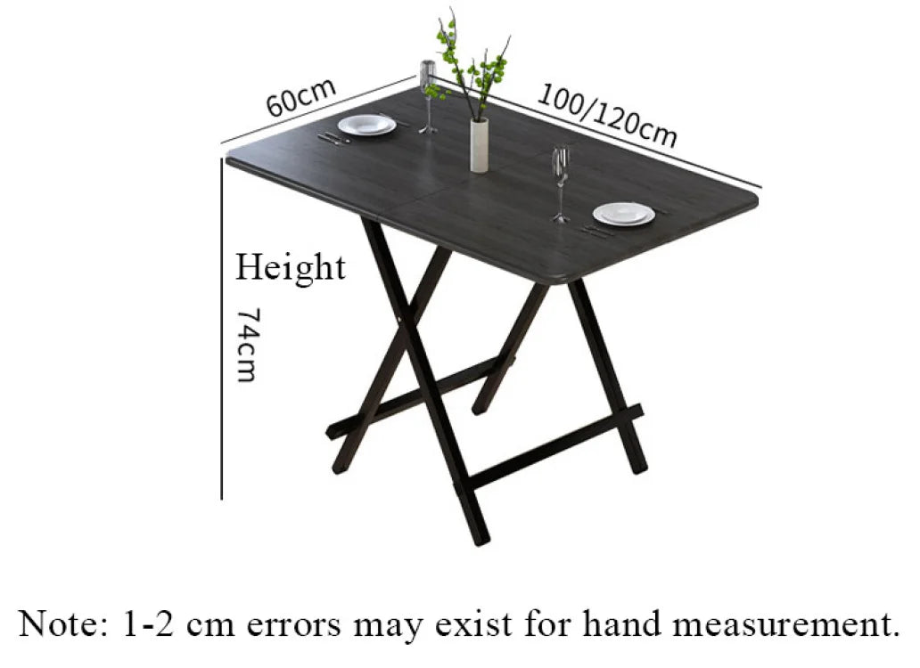 Table Pliable Multifonctionnelle pour Petit Espace et Dortoir