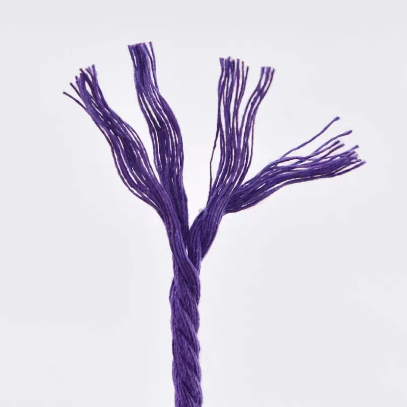 Corde en coton naturel 4mm pour macramé - 10m de créativité DIY