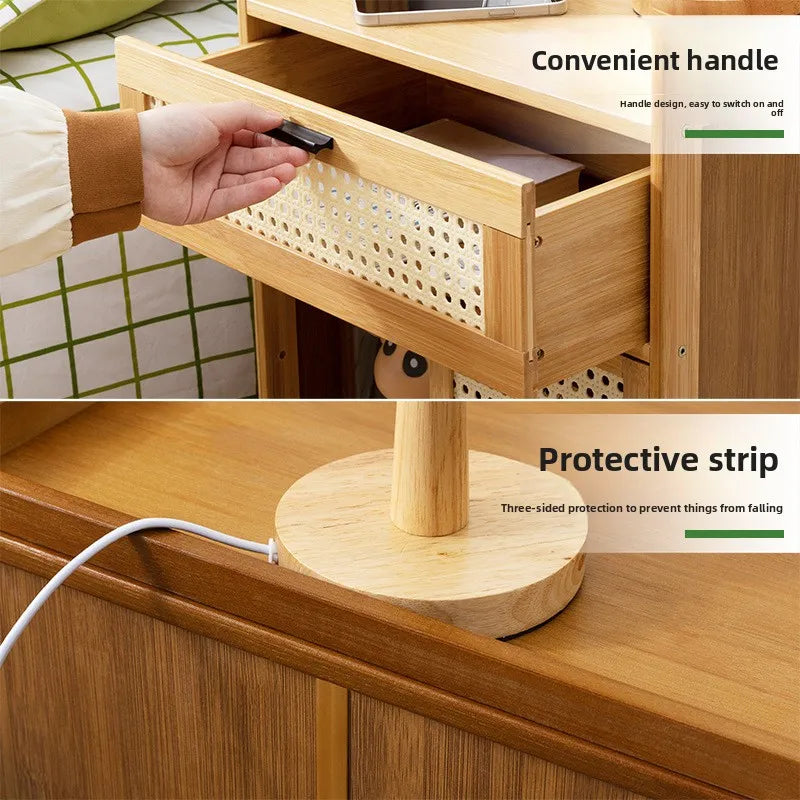 Table de chevet avec tiroir - Armoire de rangement élégante