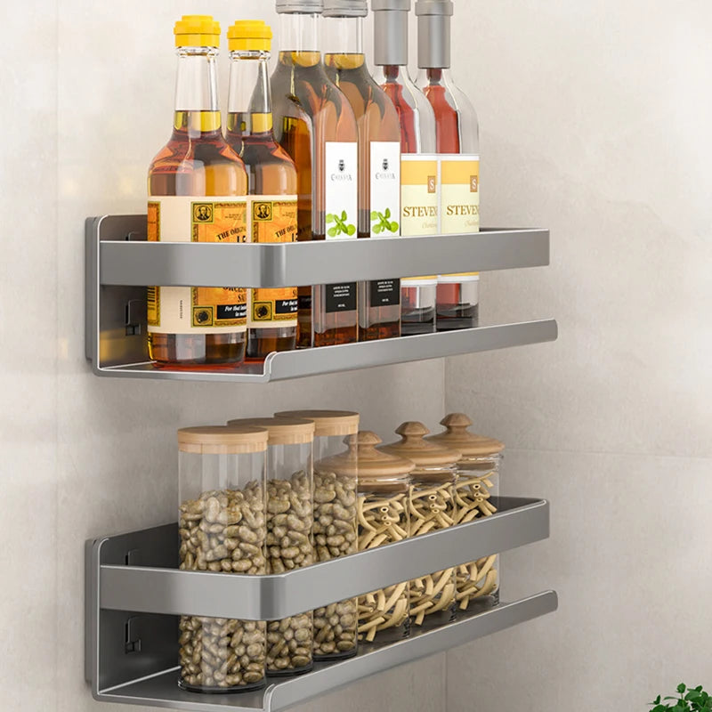 Étagère murale multifonction pour cuisine et salle de bain