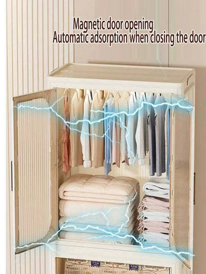 Armoire Pliable Grande Capacité - Organisateur de Vêtements Pratique
