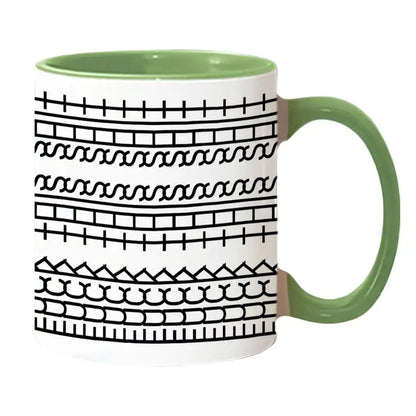Tasse en céramique avec message caché - Cadeau unique pour café