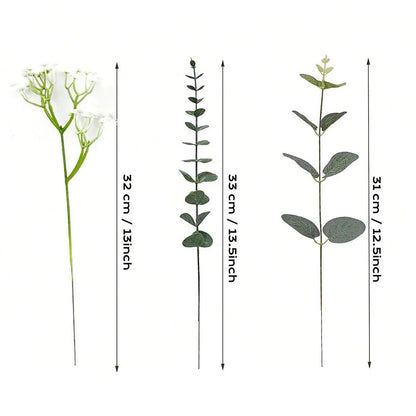 Bouquets de Fleurs Artificielles pour Décoration Maison - 10/15 Pcs