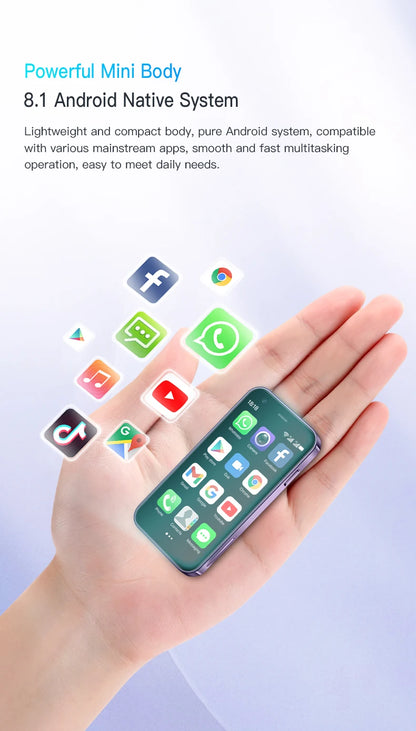 Mini Smartphone SERVO 15SE - 3G Android, WiFi & Hotspot Portable