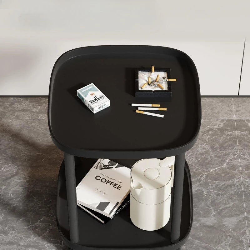 Table Basse Mahjong Multifonctionnelle pour Thé et Jeux de Société