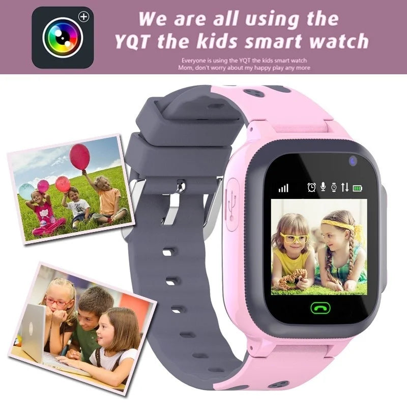 Montre intelligente GPS pour enfants - 4G, étanche, SOS, appel vidéo