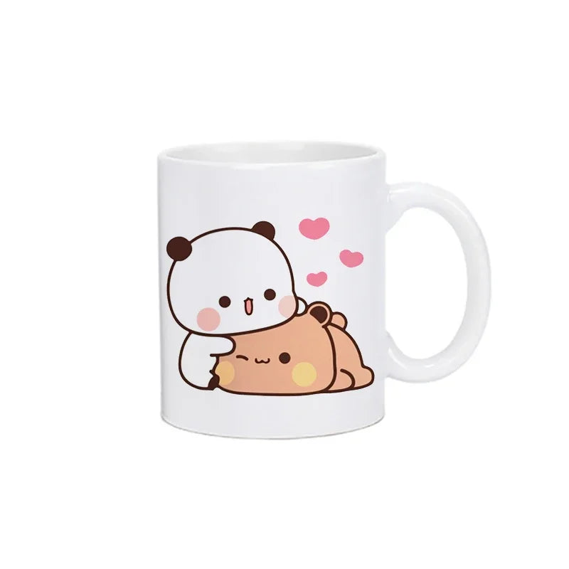 Tasse Moka Panda Bubu Dudu - Cadeau Mignon Couple et Amis