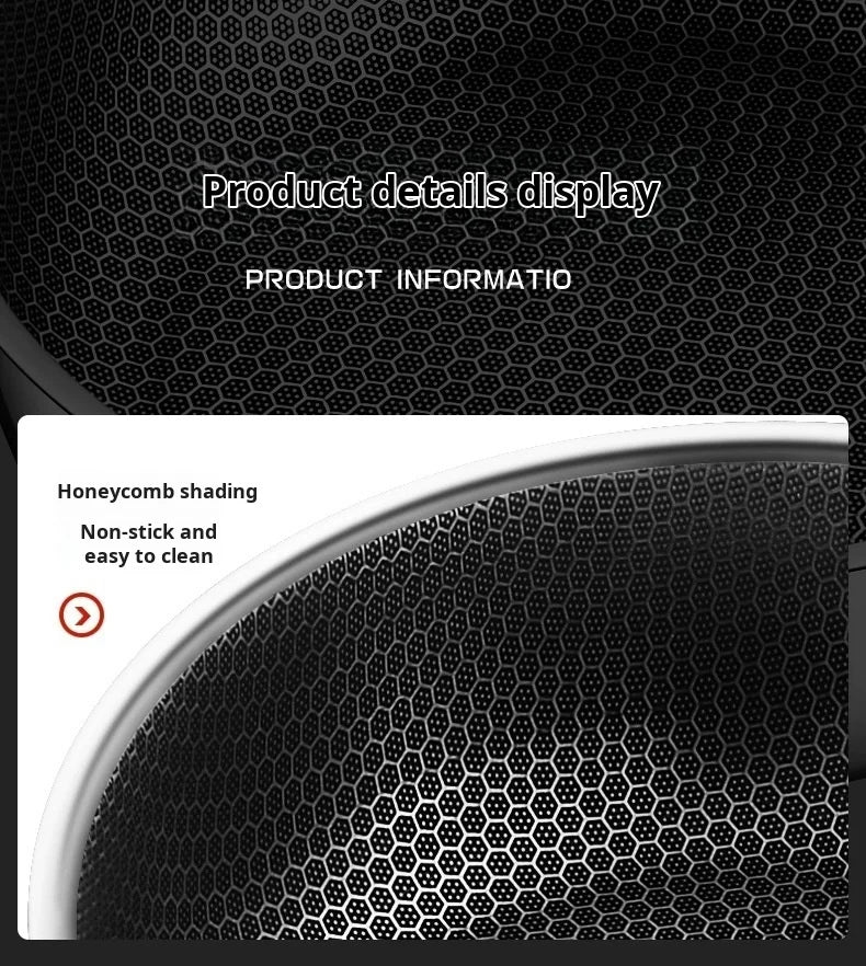 Marmite à Soupe en Acier Inoxydable 410 - Wok Antiadhésif avec Couvercle