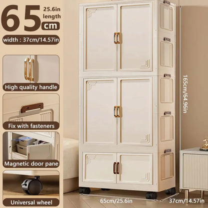 Armoire Pliable Grande Capacité - Organisateur de Vêtements Pratique