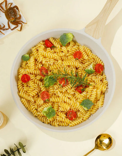 Wok en céramique antiadhésif pour cuisson universelle - Durable et efficace