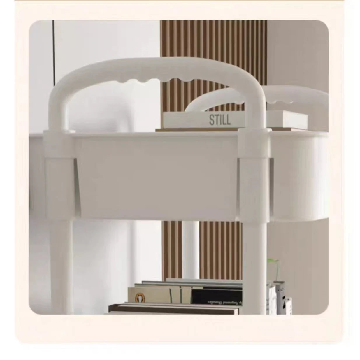 Chariot de rangement roulant multicouche pour maison et cuisine