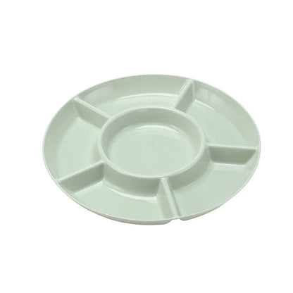 Assiette à Snacks Fruits avec 6 Compartiments - Idéal Apéritif