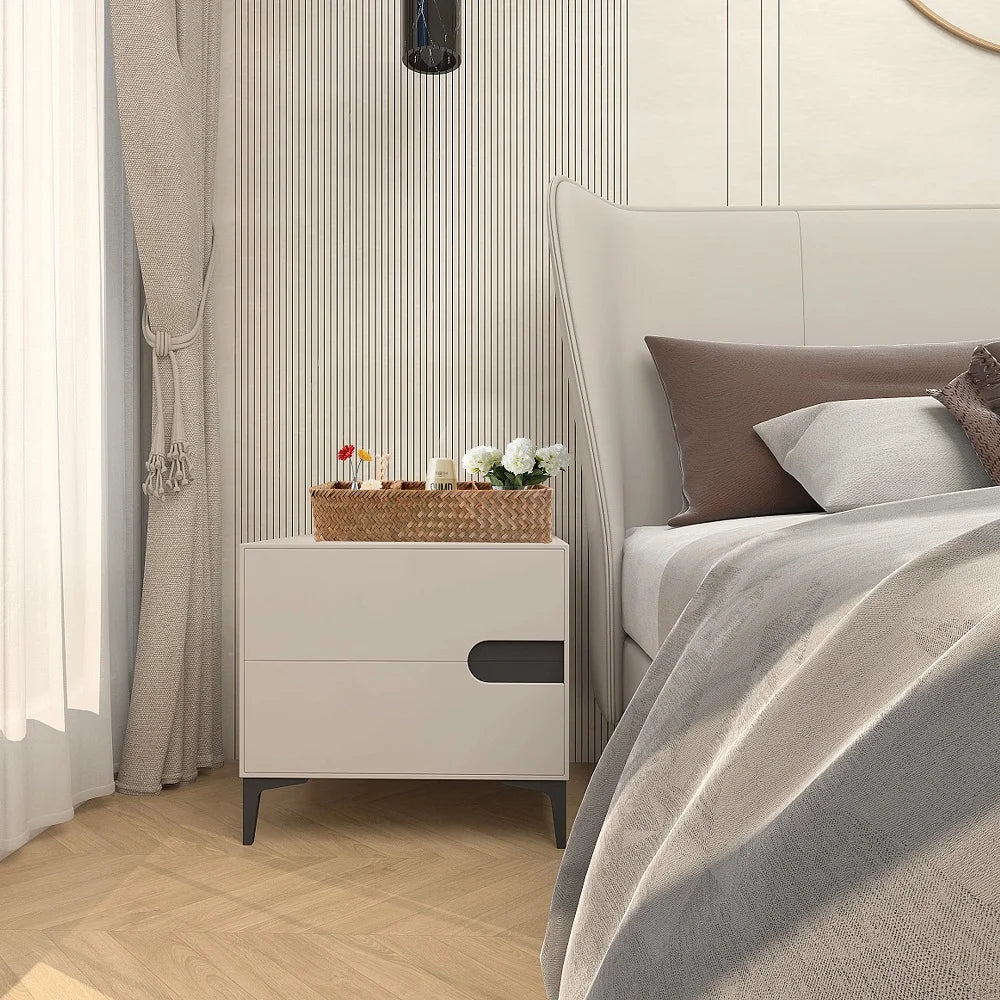 Panier de rangement tissé à la main avec couvercle - Organisateur élégant