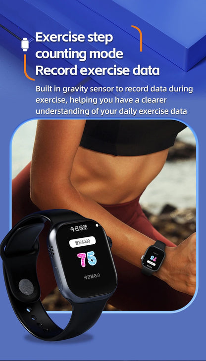 Montre CD99 5G AMOLED 2,29'' - Smartwatch avec caméra rotative