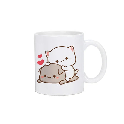 Tasse Moka Panda Bubu Dudu - Cadeau Mignon Couple et Amis