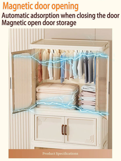 Armoire Pliable Grande Capacité - Organisateur de Vêtements Pratique