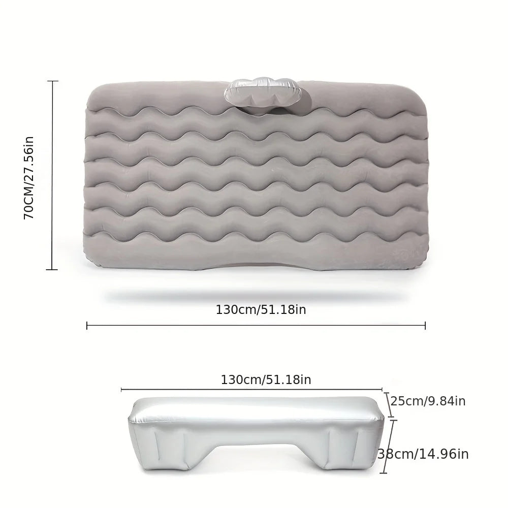 Matelas de voyage gonflable pour voiture - Confort et polyvalence