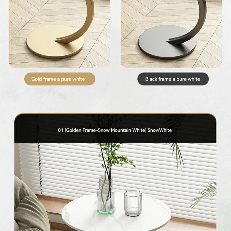 Table à thé ronde 2024 - Petit meuble d'appoint élégant