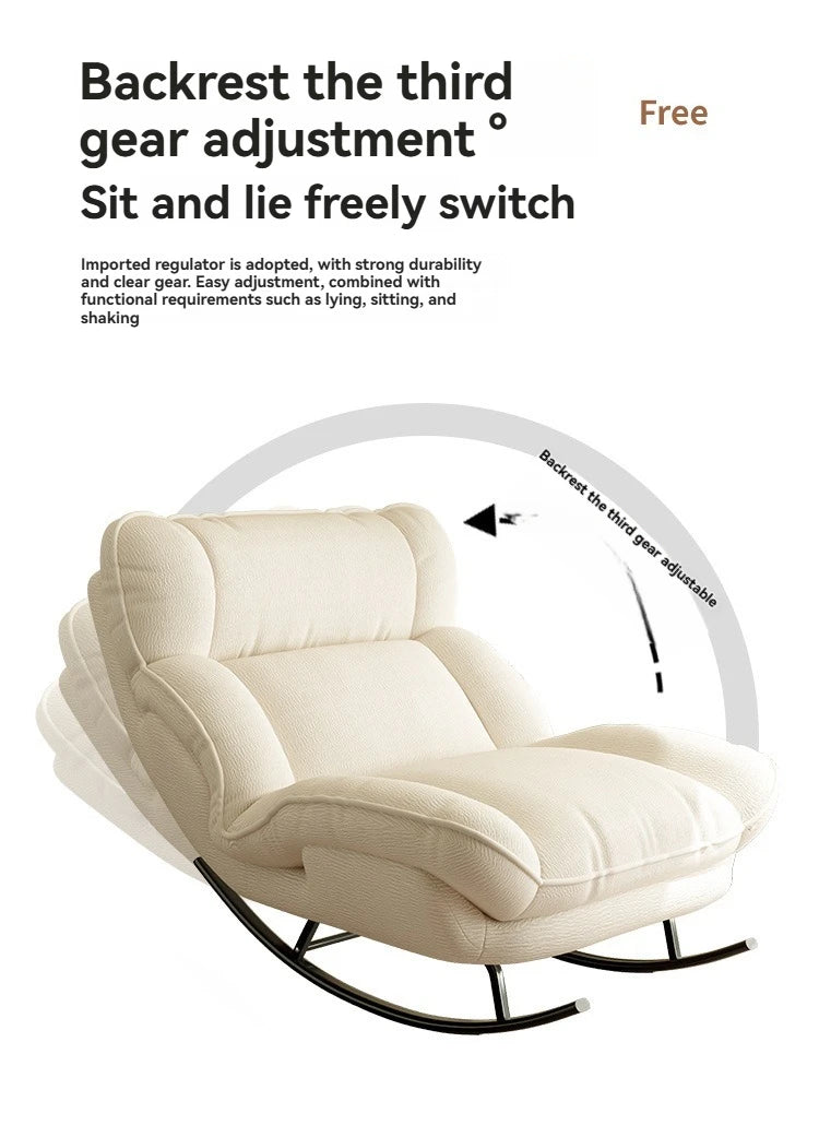 Canapé Paresseux Inclinable et Chaise Longue pour Détente à Domicile