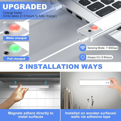 Veilleuse LED sans fil Xiaomi avec capteur de mouvement - Rechargeable