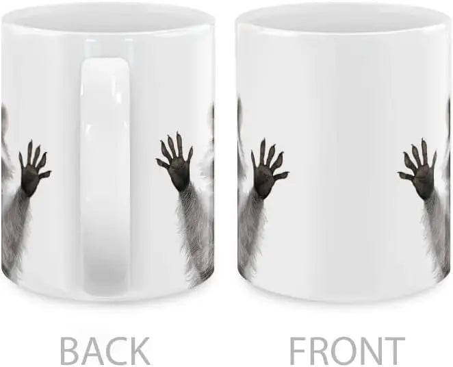 Tasse à café raton laveur - Idée cadeau Noël & hiver