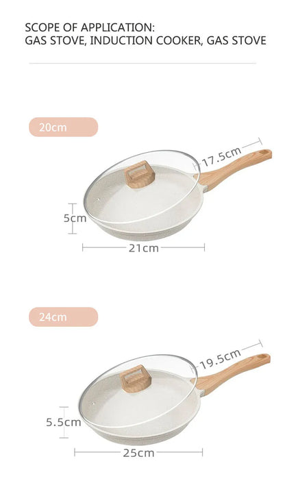 Wok en céramique antiadhésif pour cuisson universelle - Durable et efficace