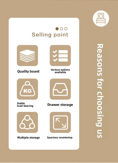 Coiffeuse moderne avec baie vitrée pour chambre à coucher