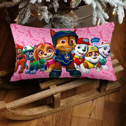 Taie d'oreiller Double Face Hot Dogs P-Paws - Décoration Maison