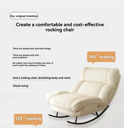 Canapé Paresseux Inclinable et Chaise Longue pour Détente à Domicile