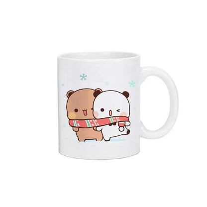 Tasse Moka Panda Bubu Dudu - Cadeau Mignon Couple et Amis