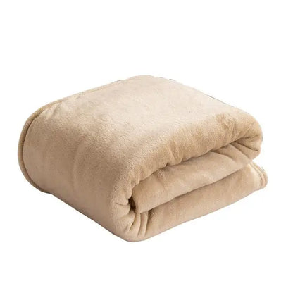 Couverture en flanelle polaire douce - Imprimé léopard et zèbre