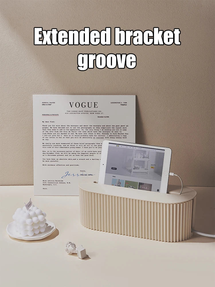 Organisateur de câbles multifonctionnel pour prise domestique