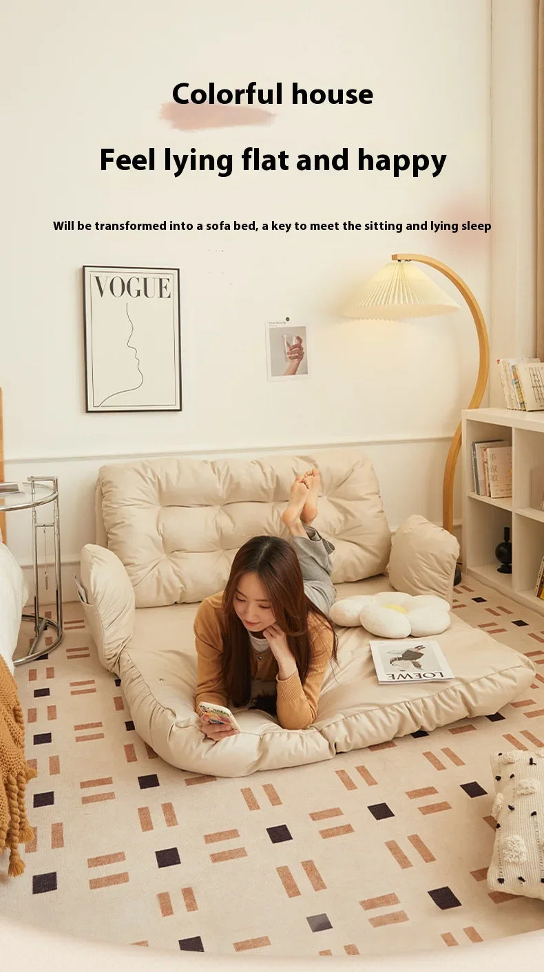 Canapé Pliable Tatami Inclinable pour Chambre et Salon - 2025